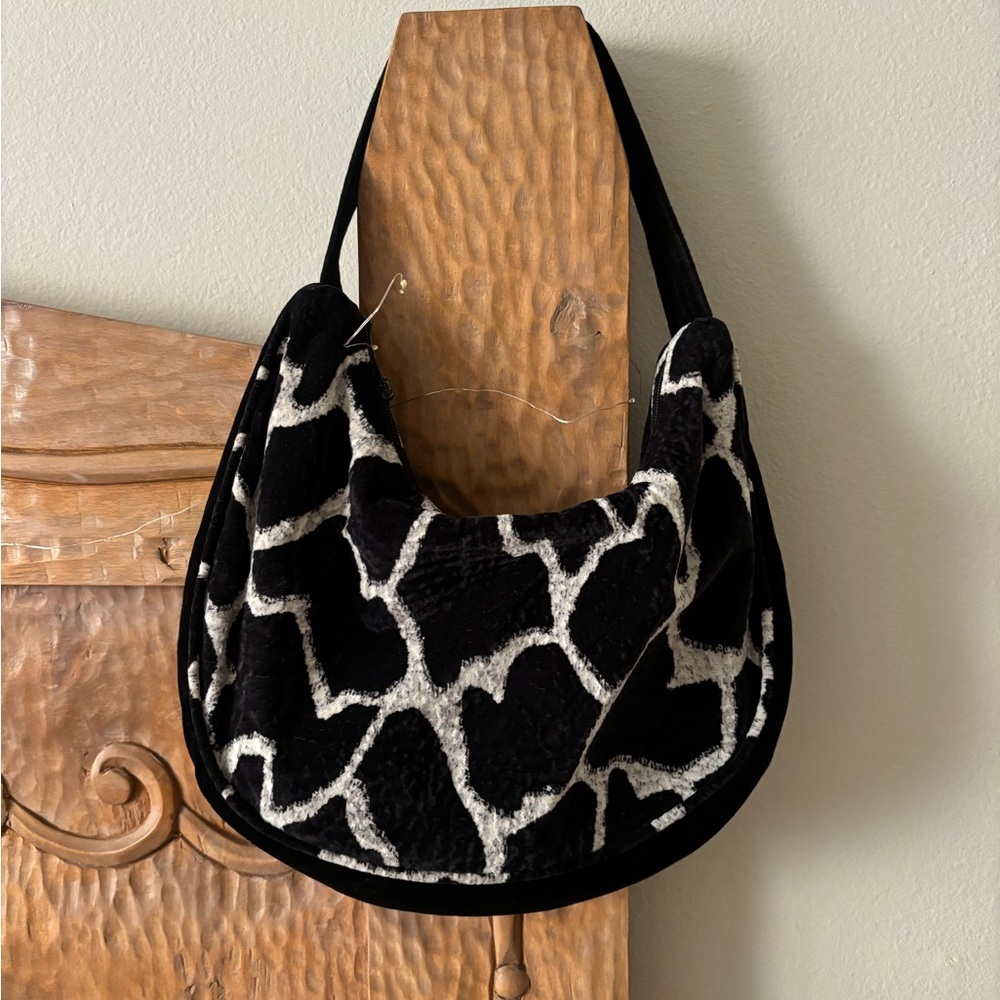 Cow print purse y2k